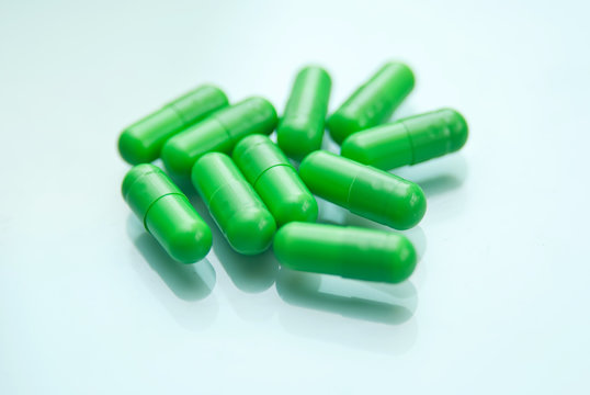 Green  capsule
