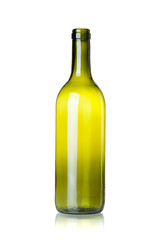 Empty wine bottle