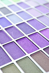 Big eye shadow kit as a background