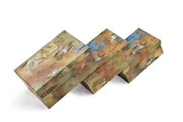 Three boxes for gifts