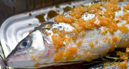 branzino al forno