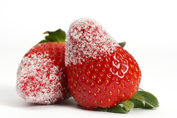 fraises au sucre