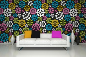 Sofa in the interior
