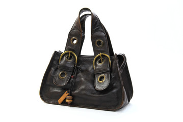 vintage brown handbag