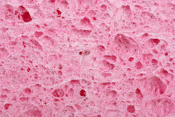 Abstract background: sponge close-up