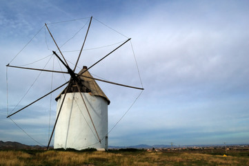 Fototapeta na wymiar Spanish windmill
