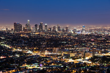 Obraz premium Downtown Los Angeles