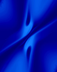 Obraz premium Blue drapes