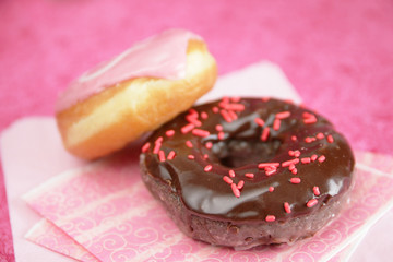 Two donuts