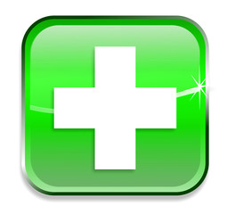 Obraz premium Pharmacy icon/logo