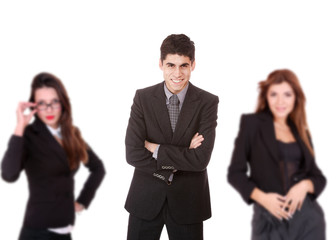 Portrait of a successful business team