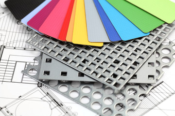 plastics, PVC, perforated metal & plans for houses