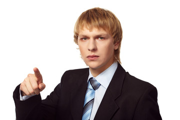 Portrait of young businessman