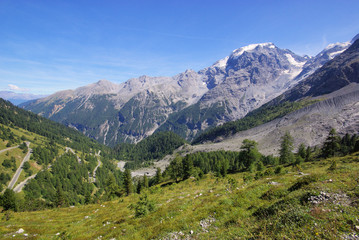 Fototapeta na wymiar Stilfser Joch - Przełęcz Stelvio 15