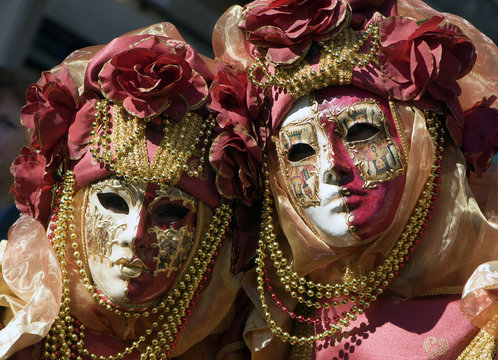 pair from venice carnival
