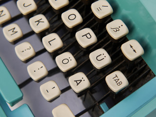Alte Schreibmaschine