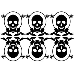 skull pattern