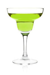 Green color drink