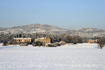 farneta lucca nevicata 2009