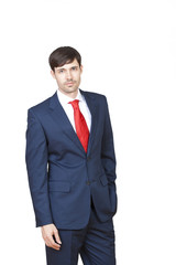 business executive in suit