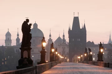Abwaschbare Fototapete Prag Prager Karlsbrücke