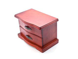 Wooden casket for jewelry