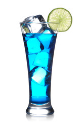 Blue Curacao cocktail