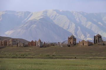 Friedhof im Tian Shan - Kirgisistan