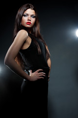 alluring elegant woman