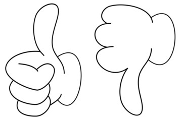 Thumbs Up and Down