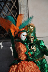 Fototapeta na wymiar Le Carnaval de Venise