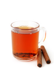 Cup of tea and biscuits