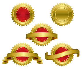 Award Seal Medals