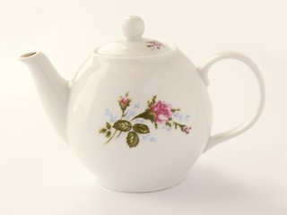 white porcelain tea-pot