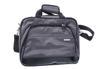 bag for laptop on white