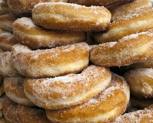 Baker's goods, greek donuts