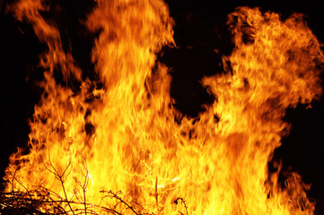 Fire background