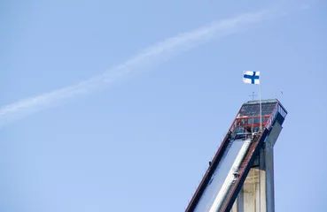 Foto op Plexiglas Skischanze in Lahti © P. REES