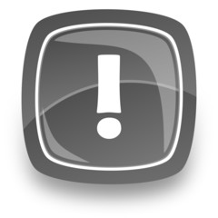 warning internet button