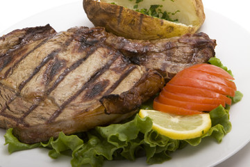 Steak meal