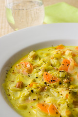 Afrikanische Gemüse Suppe