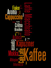Kaffe Wordcloud