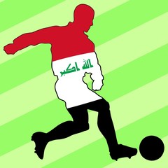 football colors of Iraq