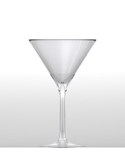 Leeres Cocktailglas - 3D Render
