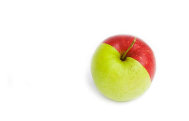 red-green apple