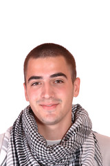 Obraz premium Closeup of a happy young man