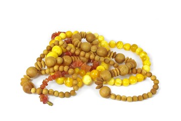 Lot of different beads