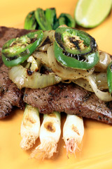 mexican carne asada plate