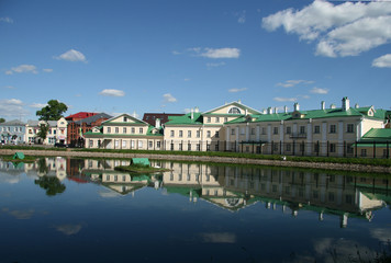 Fototapeta premium Sergiev Posad. Mirror pond