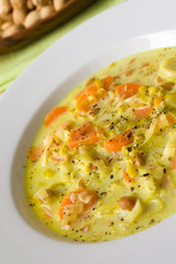 Afrikanische Gemüse Suppe